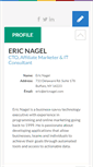 Mobile Screenshot of ericnagel.com
